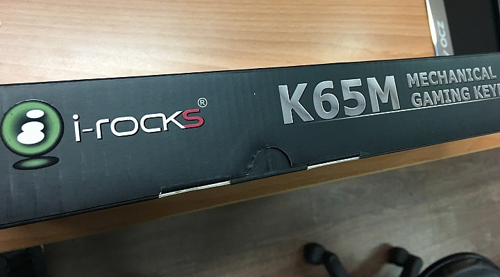 I-Rocks K65M 紅軸機械鍵盤 測試 把玩 改裝通通來