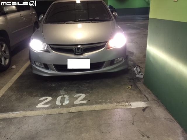 CIVIC 8  HID 大燈更換DIY