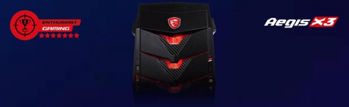 微星 MSI Aegis X3 不專業開箱評測文
