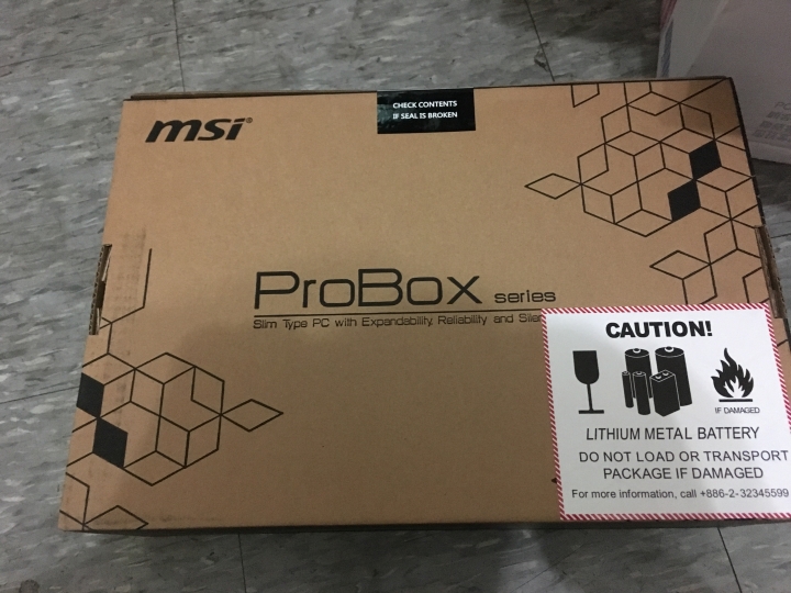 電腦組裝分享 Msi ProBox23 遲來的開箱 圖炸多