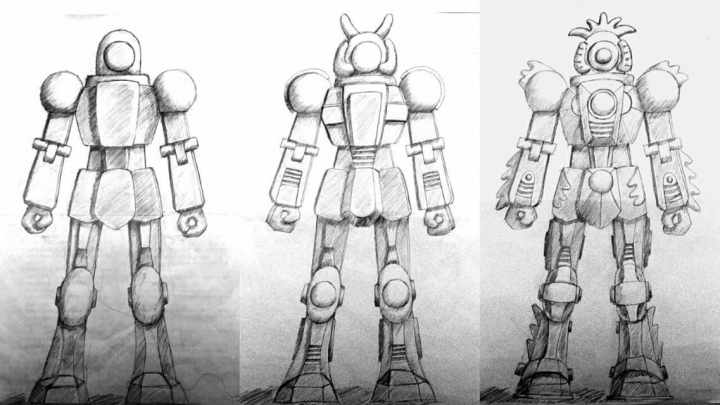 木製機器人:蛋蛋人→蛋蛋俠→蛋蛋司令