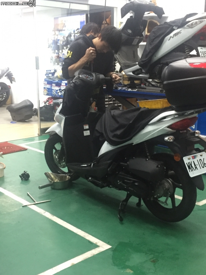 suzuki Address 110 微升級分享(330km機油更換)