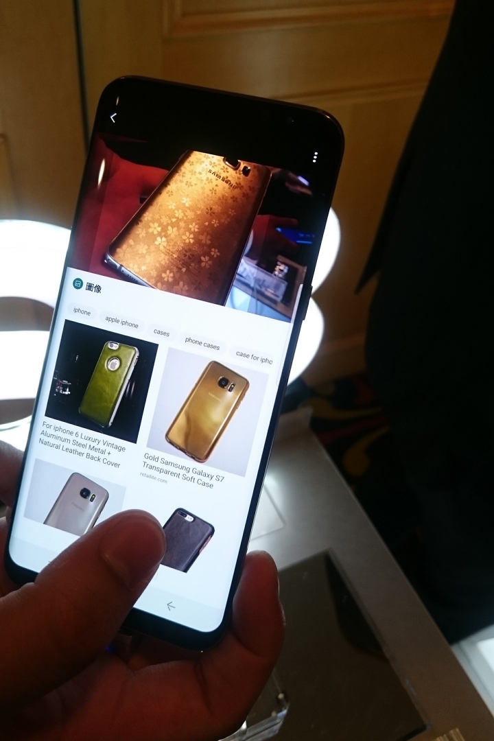 S8 / S8+ 要預購了~分享一下發表會現場的手機^^