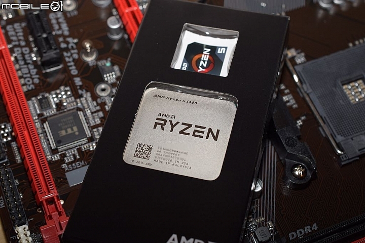 重返榮耀第2彈 R5 1400 技嘉 GA-AB350M-Gaming 3 對戰 i5 7400 開箱