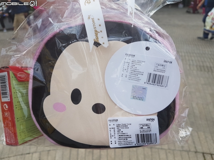 全球首發 上海迪士尼商店獨賣 限量款 富士TSUM TSUM米奇造型拍立得相機