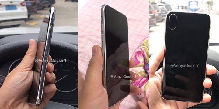 第一組" iPhone 8 " 樣板機實照流出!