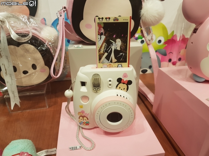 全球首發 上海迪士尼商店獨賣 限量款 富士TSUM TSUM米奇造型拍立得相機