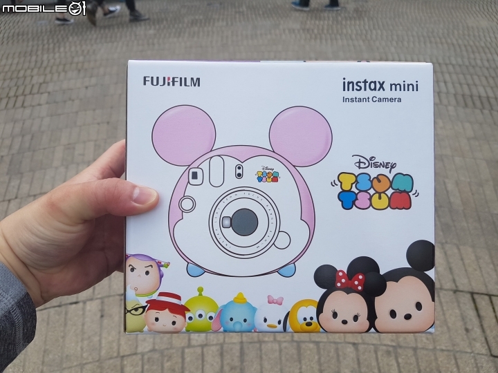 全球首發 上海迪士尼商店獨賣 限量款 富士TSUM TSUM米奇造型拍立得相機