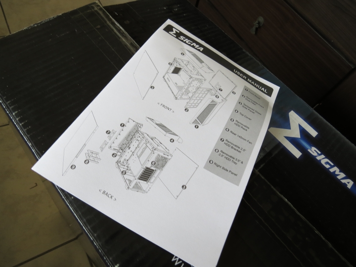 【開箱】Raidmax 雷德曼 Sigma (黑色款) 電競機殼 電腦機殼 2017 新款機殼 (空機殼展示)