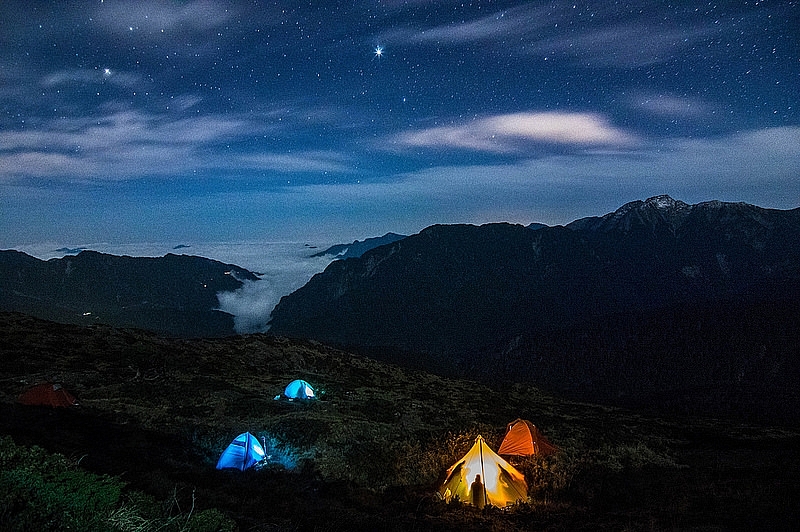 合歡山之銀河、星空、日出、夕陽一次滿足