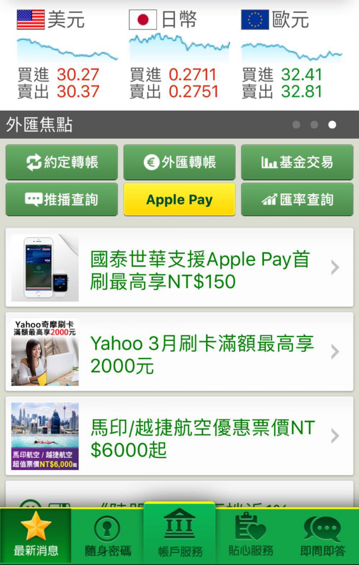 國泰世華卡友Apple Pay兩種綁定方式教學