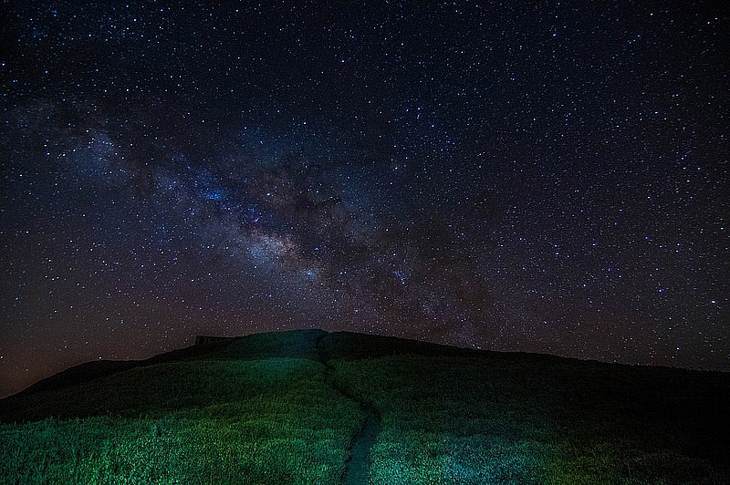 合歡山之銀河、星空、日出、夕陽一次滿足