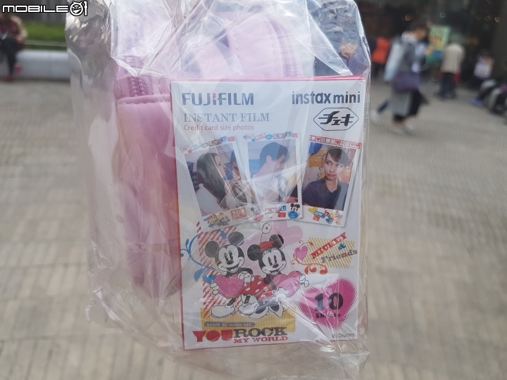 全球首發 上海迪士尼商店獨賣 限量款 富士TSUM TSUM米奇造型拍立得相機