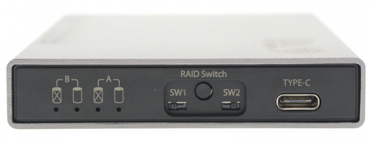 HU315N USB 3.1 Gen.2 Type-C轉雙M.2 SATA3外接盒簡測