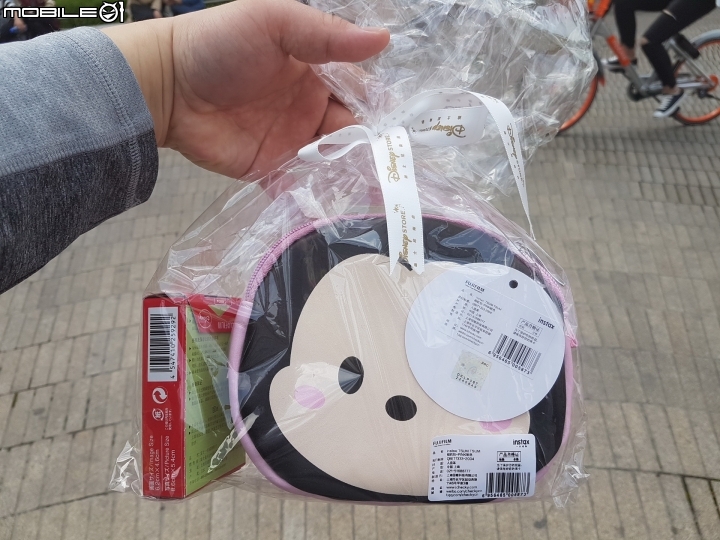 全球首發 上海迪士尼商店獨賣 限量款 富士TSUM TSUM米奇造型拍立得相機