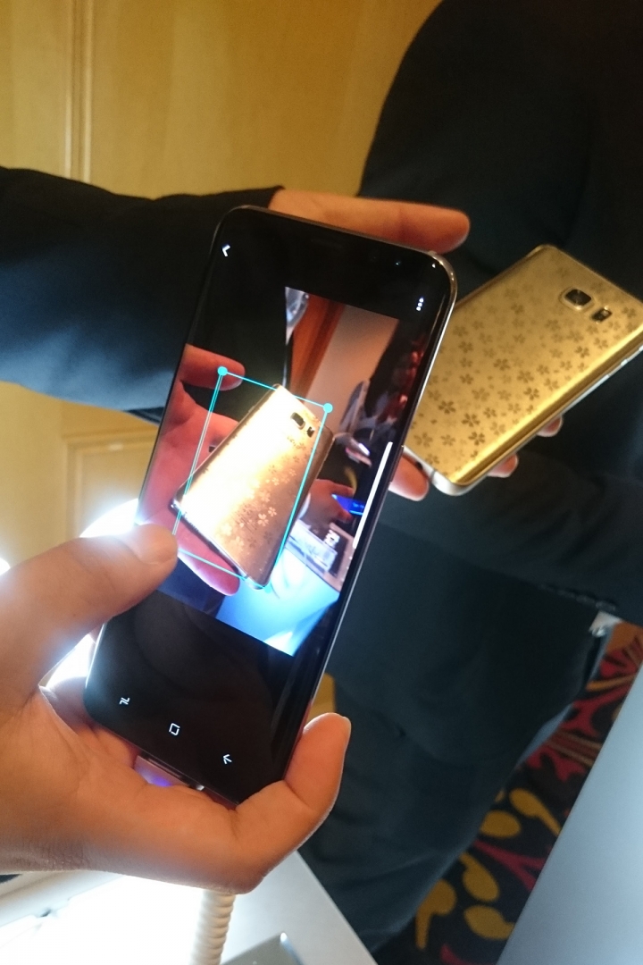 S8 / S8+ 要預購了~分享一下發表會現場的手機^^
