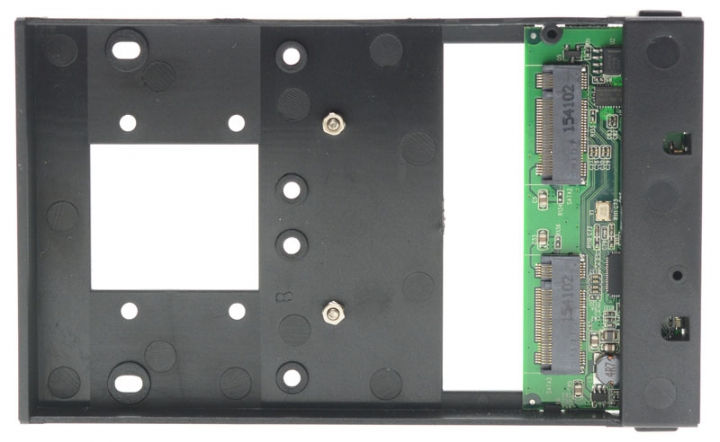 HU315N USB 3.1 Gen.2 Type-C轉雙M.2 SATA3外接盒簡測