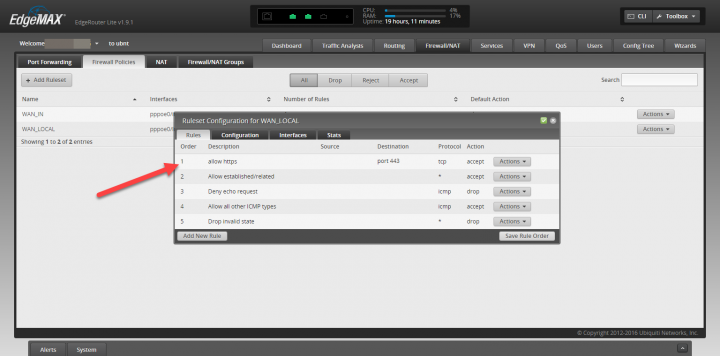ubnt EdgeRouter Lite3使用Let's Encrypt指南