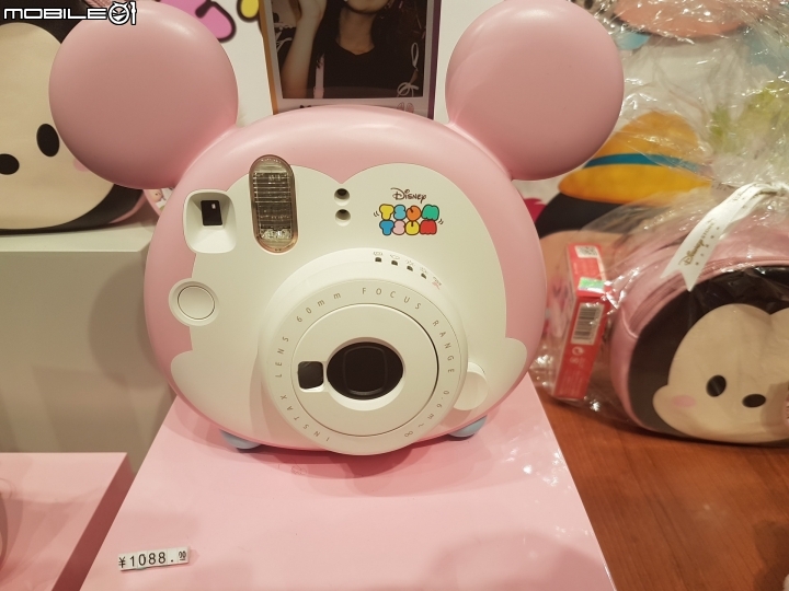 全球首發 上海迪士尼商店獨賣 限量款 富士TSUM TSUM米奇造型拍立得相機