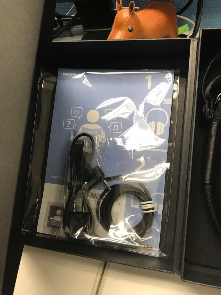 讓世界更清靜 – SONY MDR-1000X 無線降噪藍芽耳機開箱
