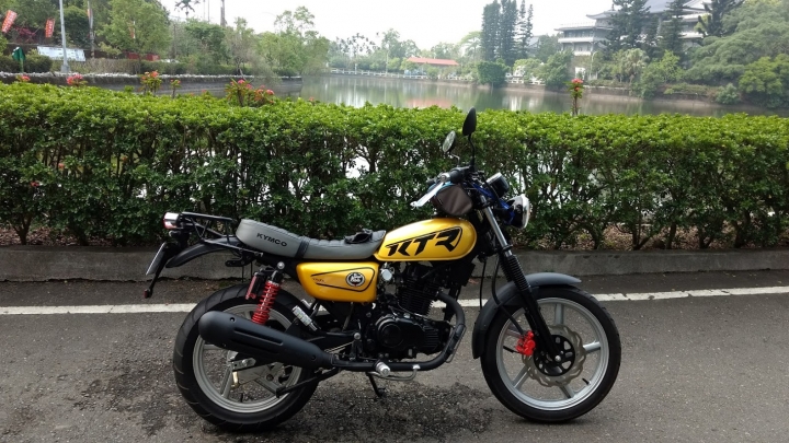 答應自己的檔車KTR記
