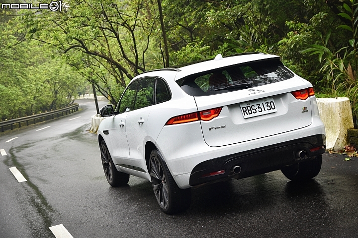 魅力之所在 Jaguar F-Pace S AWD 試駕報導