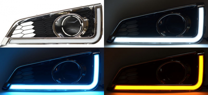 Honda City自己動手安裝三色日行燈