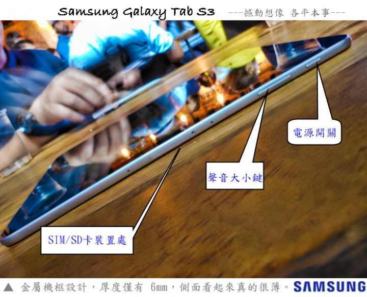 Samsung Galaxy Tab S3 【有聲、有色、筆精彩】驚宴分享