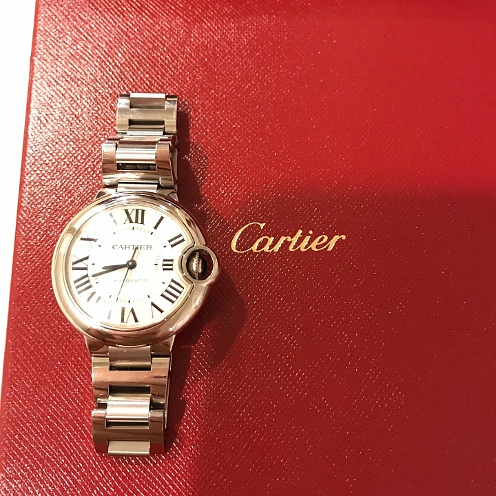 卡地亞 Ballon Bleu De Cartier 女王的33mm藍氣球 簡單開箱