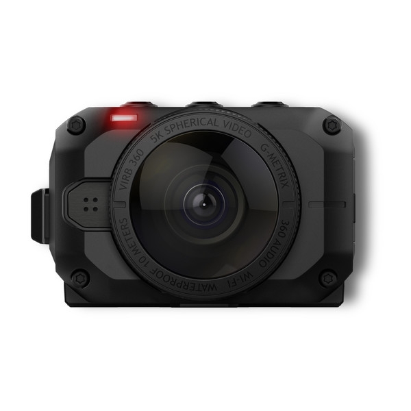 Garmin VIRB 360 具備了前後兩顆魚眼鏡頭,合併起來變成一個無接縫的360度全景畫面 Garmin VIRB 360 具備了前後兩顆魚眼鏡頭,合併起來變成一個無接縫的360度全景畫面