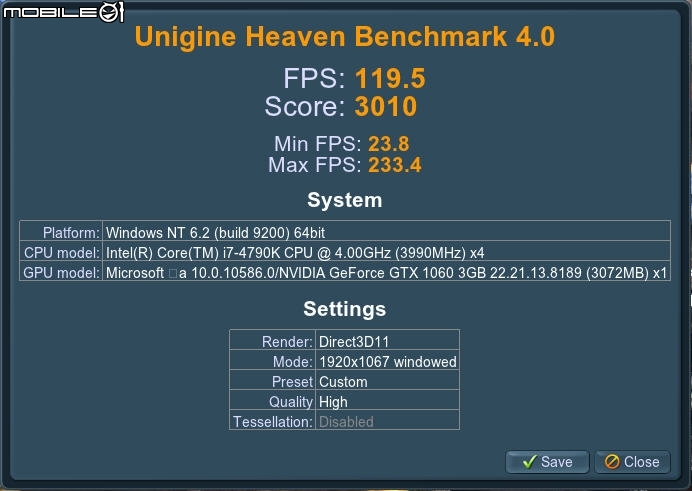 燒出個名堂Galax GTX 1060 3G分享