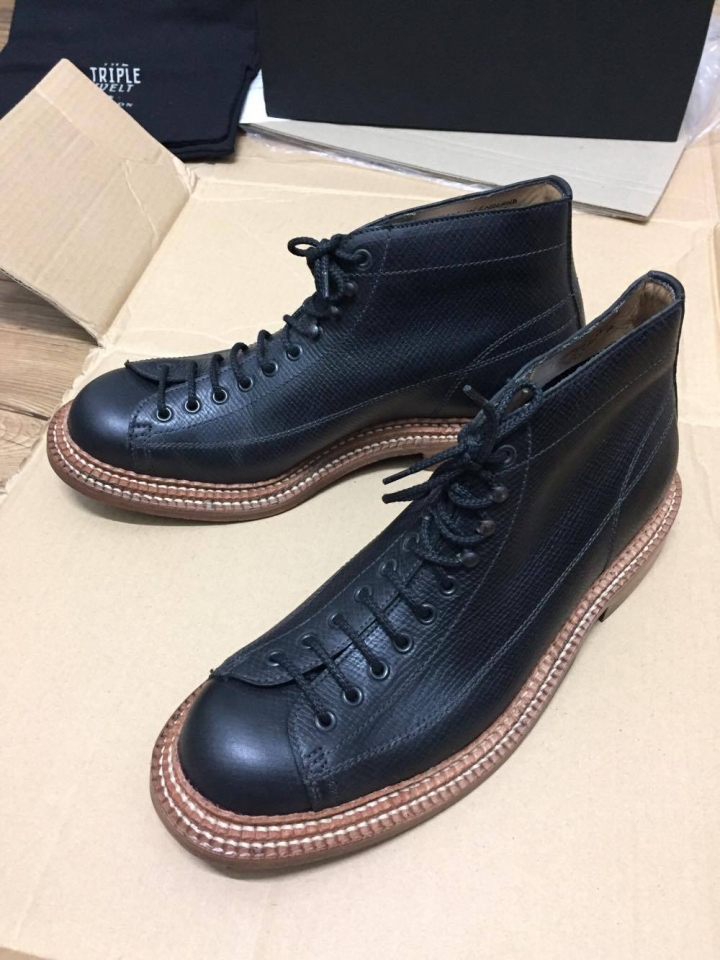 Grenson triple welt lace to toe 開箱+誠心徵求搭配建議