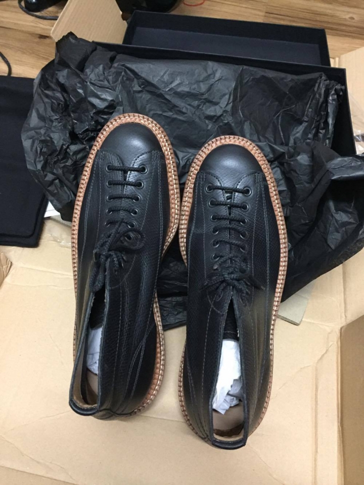 Grenson triple welt lace to toe 開箱+誠心徵求搭配建議