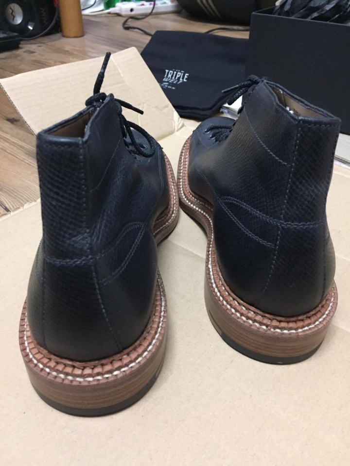 Grenson triple welt lace to toe 開箱+誠心徵求搭配建議