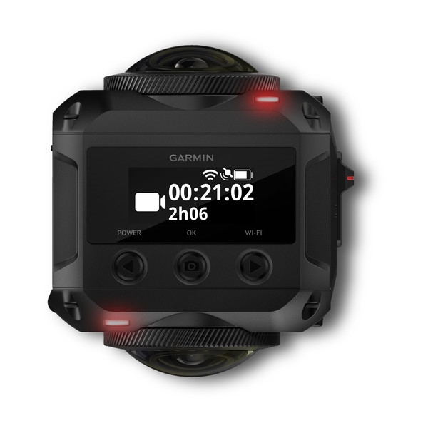 Garmin VIRB 360 從機身的造型設計來看,Virb 360就是Virb XE的次世代機種 Garmin VIRB 360 從機身的造型設計來看,Virb 360就是Virb XE的次世代機種