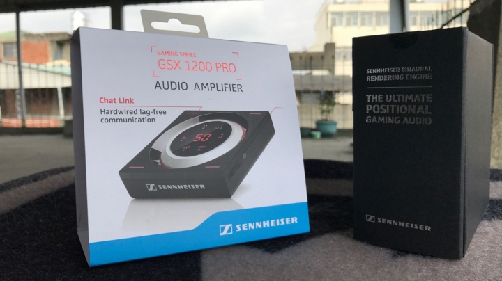 聲海 Sennheiser GSX 1200 Pro USB音效卡 開箱 文末有影片版開箱