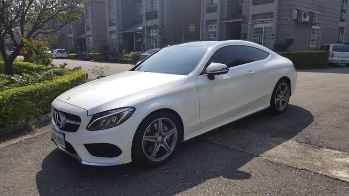 遲來的BENZ C250 COUPE 開箱跟預關箱