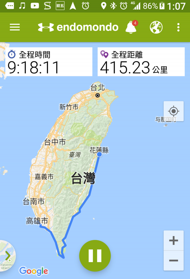 一天一夜的機車環島 +4極地之行:【奔馳篇】- 3/3 – 中場