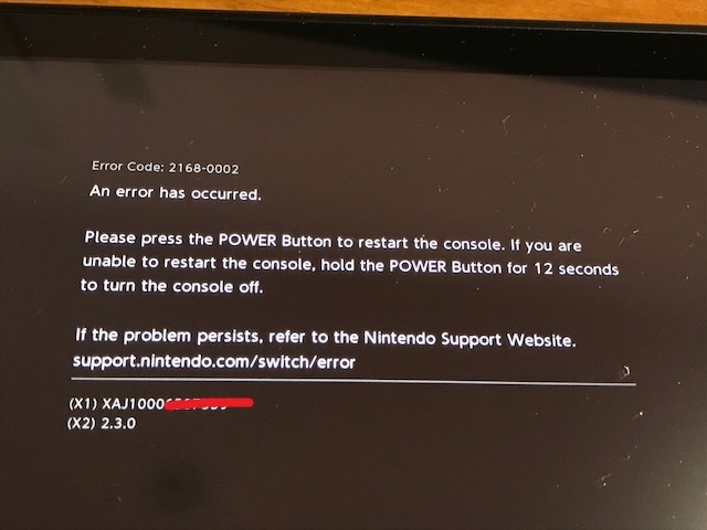 Nintendo Switch 變磚?!
