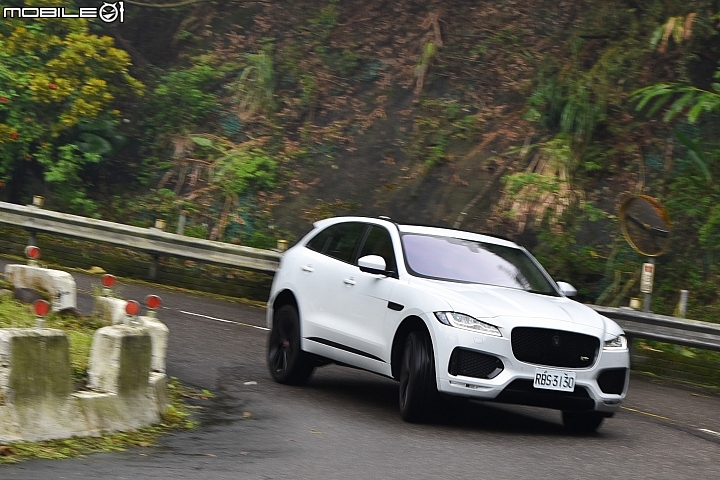 魅力之所在 Jaguar F-Pace S AWD 試駕報導