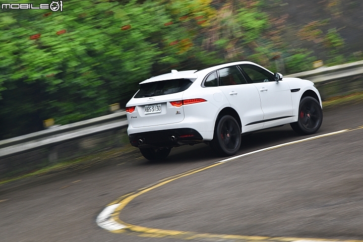 魅力之所在 Jaguar F-Pace S AWD 試駕報導