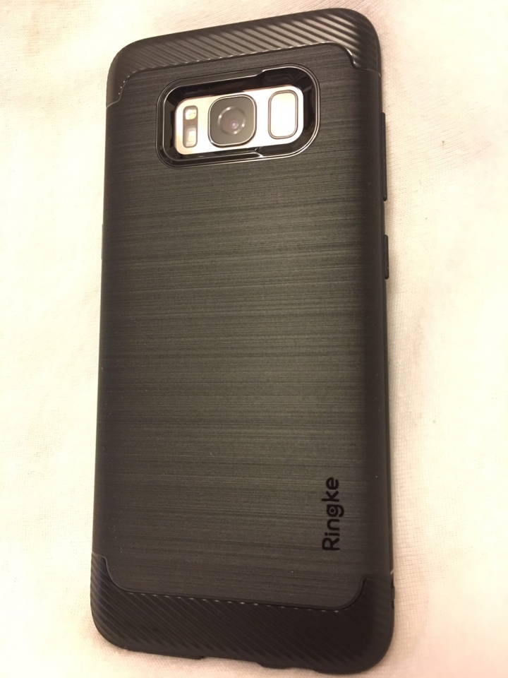 s8 + 原廠保貼 + Ringke Onyx 保護套 搭配開箱~~