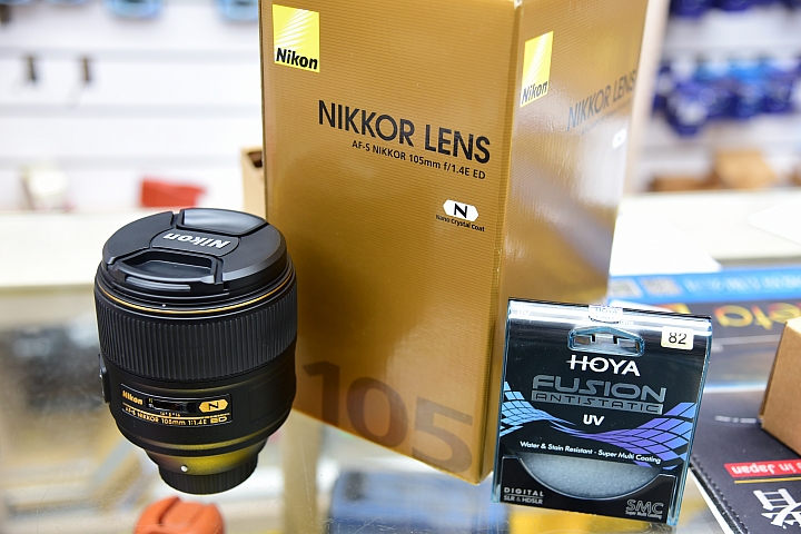 Nikon 105mm F1.4E開箱,這顆鏡頭的散景實在太美了。
