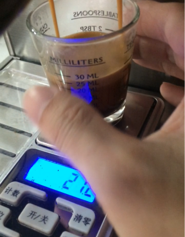 espresso粉水比的問題請益?