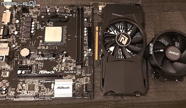 平民榮耀機 AMD R5+ ASRock AB350M-HDV+ PowerColor RX550升級開箱