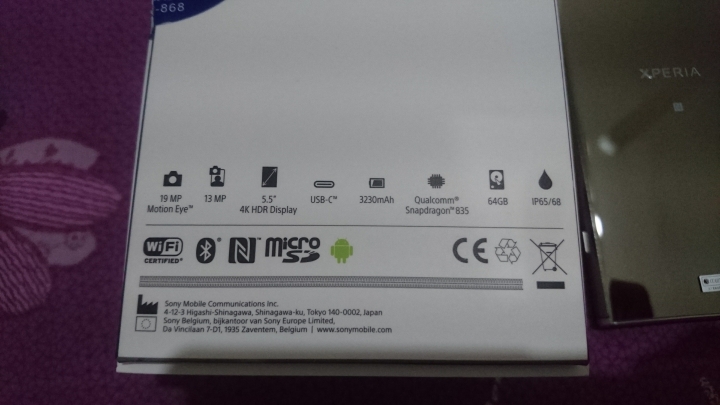 (6/1更新)SONY XZ Premium CSK 不專業開箱分享 (小小認真版) (圖多)(持續更新)