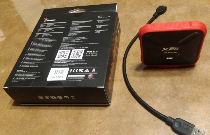 威剛ADATA進軍電競品牌XPG SD700X外接固態硬碟開箱