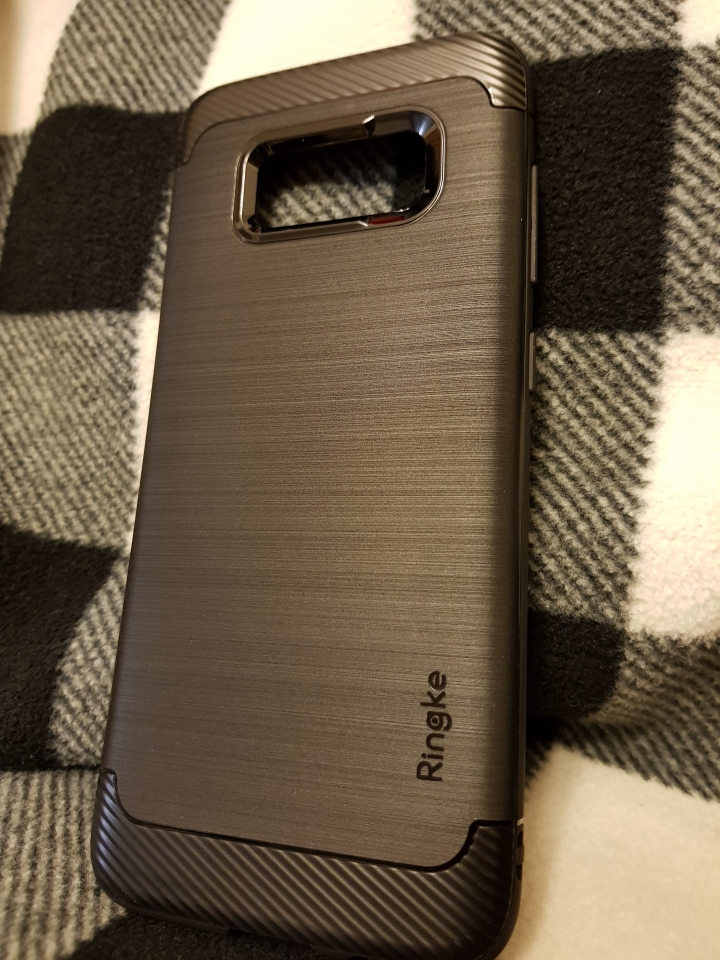 s8 + 原廠保貼 + Ringke Onyx 保護套 搭配開箱~~