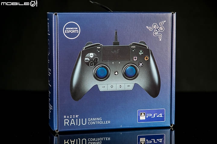 為PS4誕生的蒼藍雷獸 Razer RAIJU開箱試用分享