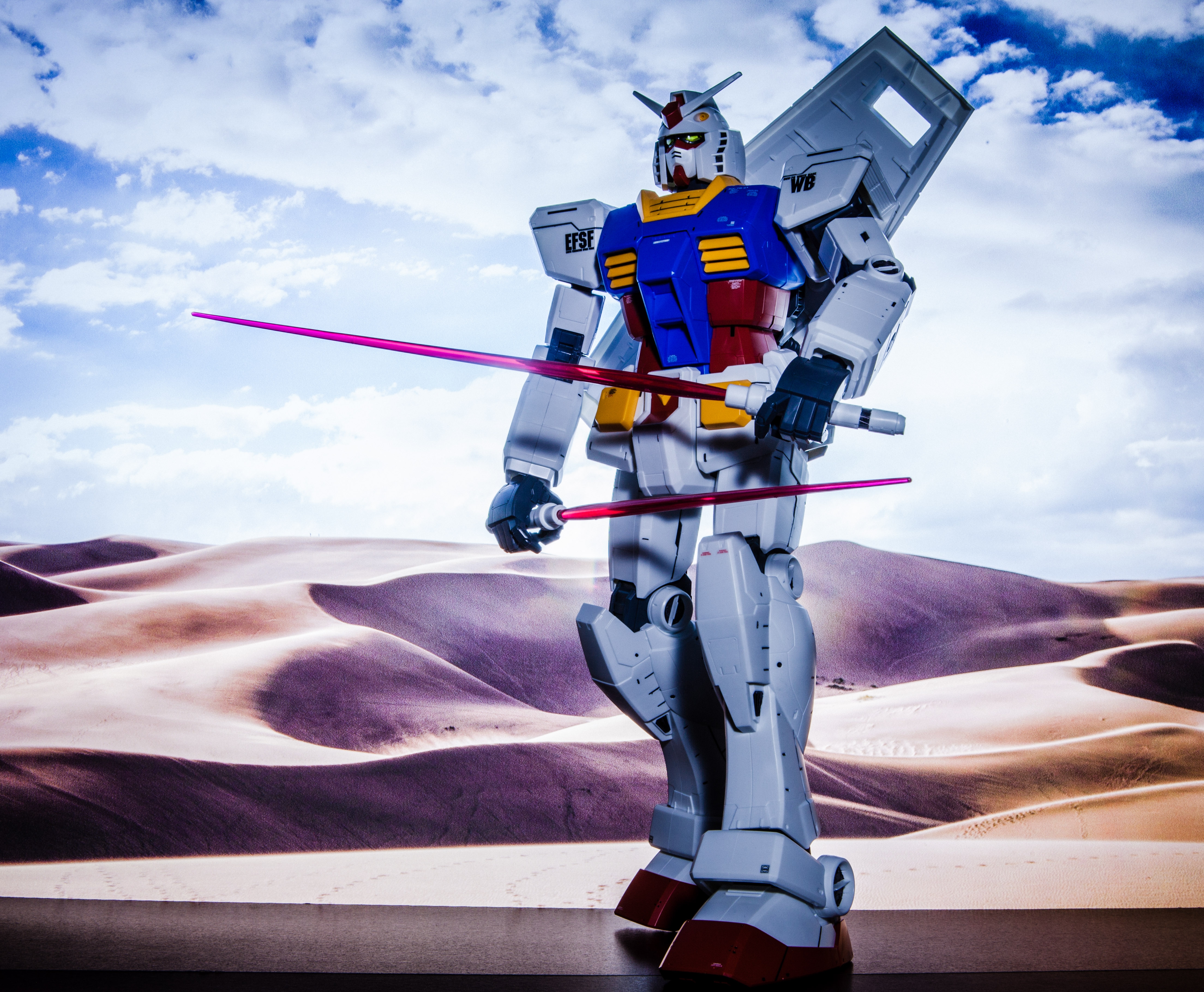 更新後的 1/48 高375mm的初代鋼彈 RX-78-2 Gundam BANDAI